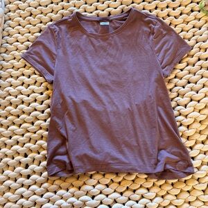 Athleta purple shirt